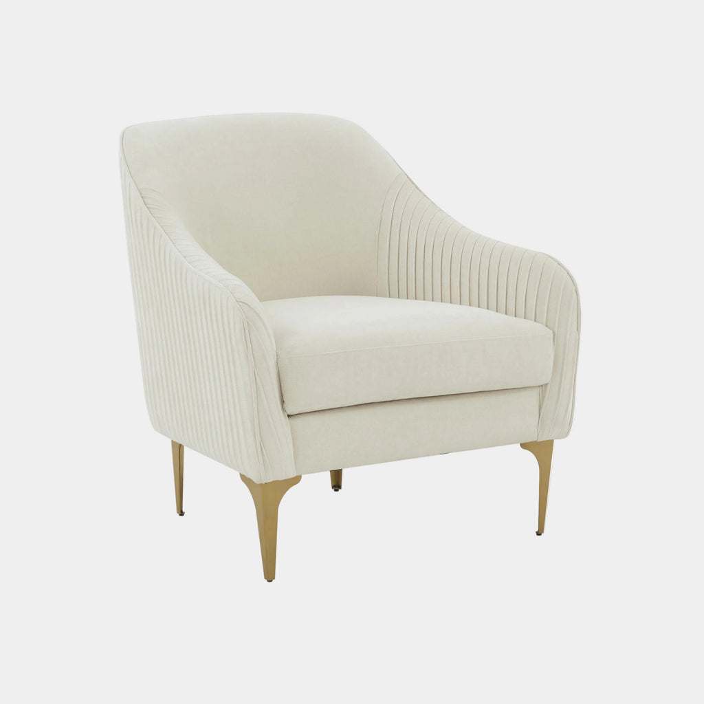 Serena Performance Velvet Accent Chair