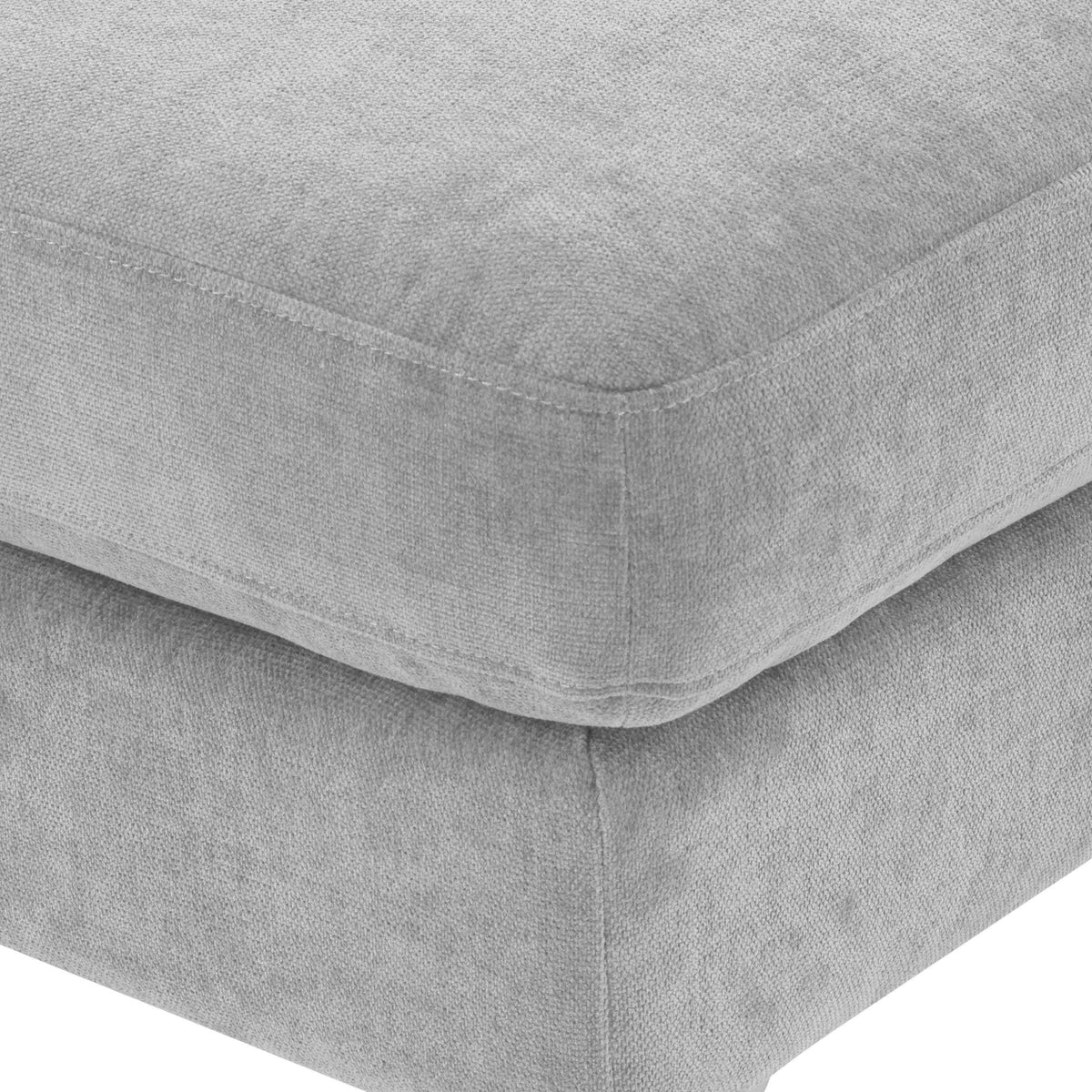 Serena Performance Velvet Ottoman