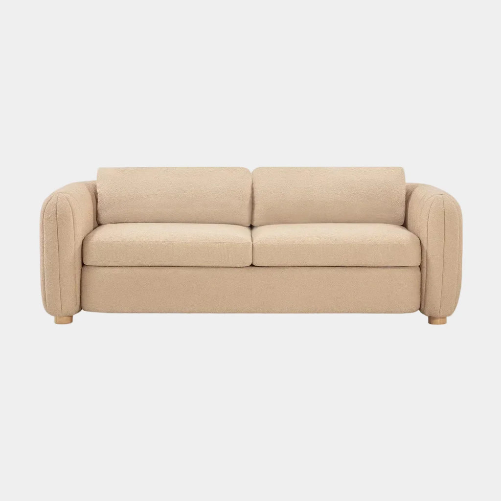 Porto 90" Honey Boucle Sofa