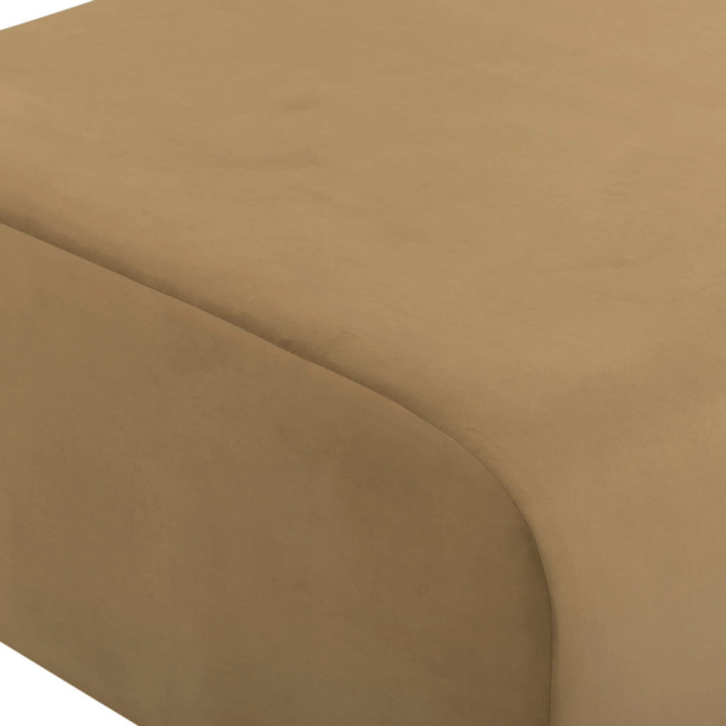 Zenith 8-Piece Latte Brown Performance Velvet Modular U-Sectional