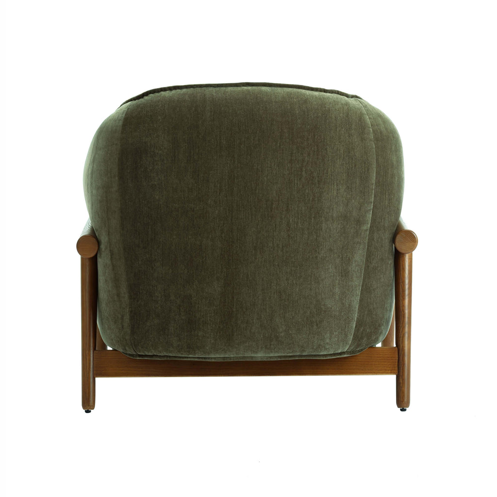 Piedmont Upcycled Contract-Grade Chenille Accent Chair