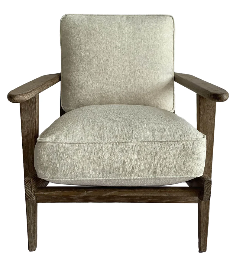 Yale Arm Chair - Performance White