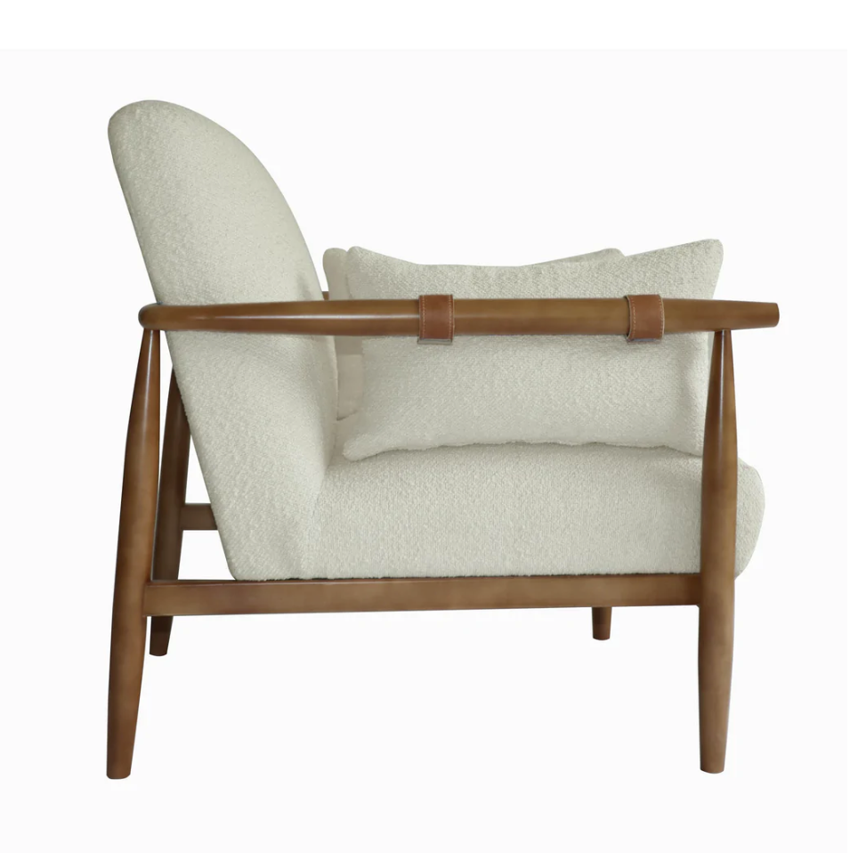 Clarita Club Chair- Cloud Boucle