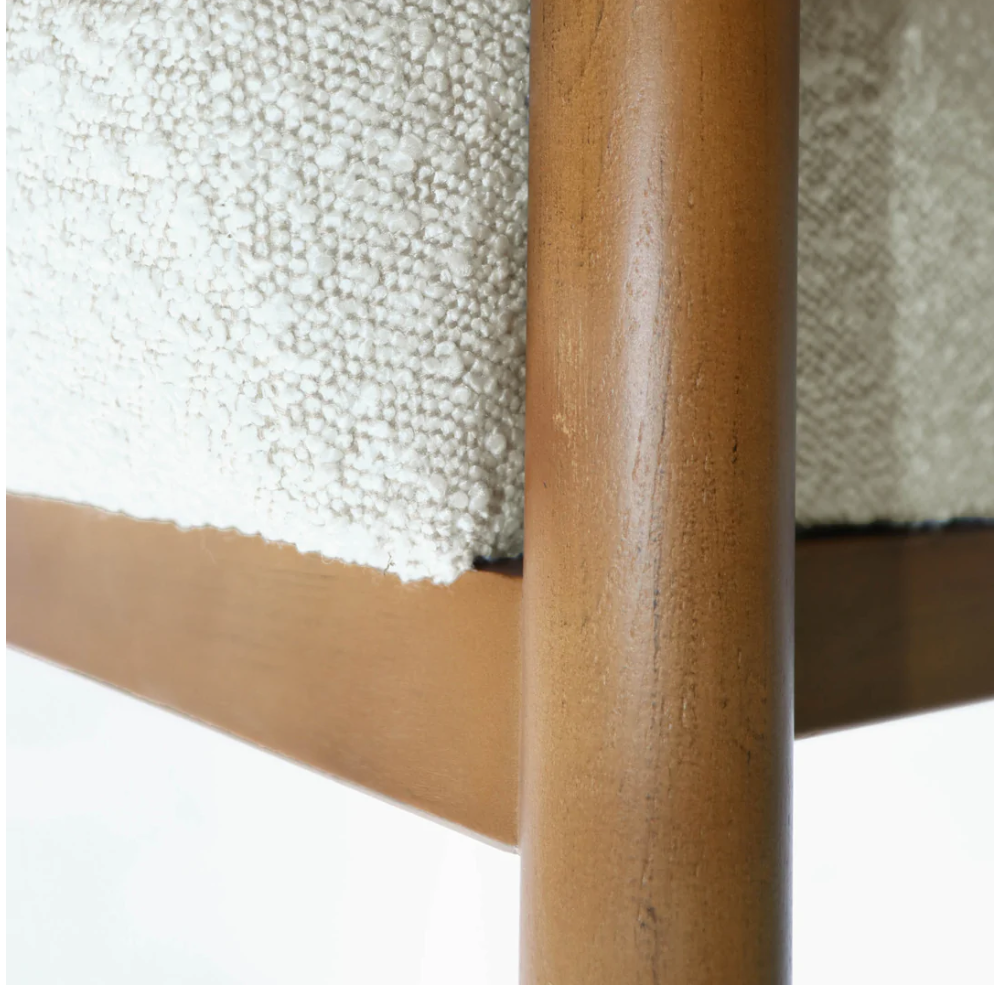 Clarita Club Chair- Cloud Boucle