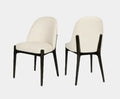 LIVERPOOL Dining Chair Walnut Wood Base