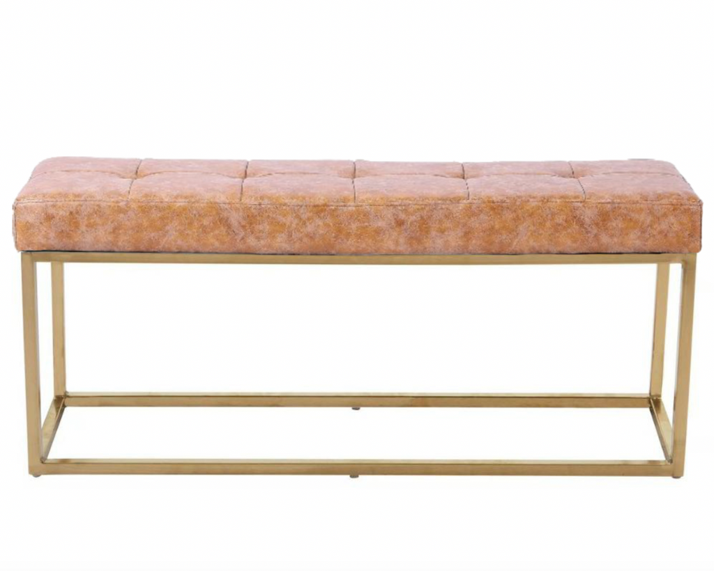 Cisne Bench 40" (Gold Base)