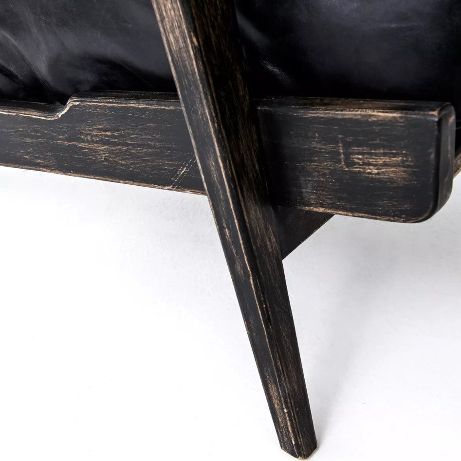Faye Lounge Chair (Top Grain Leather)