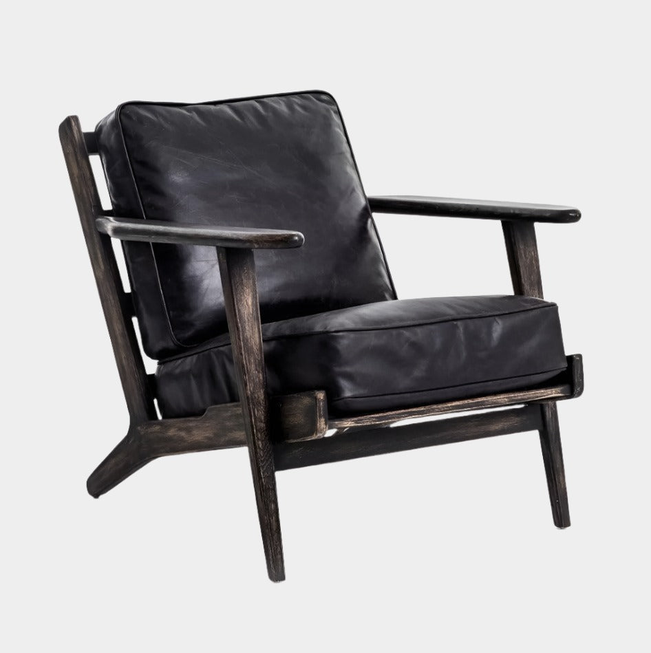 Faye Lounge Chair (Vegan Leather)