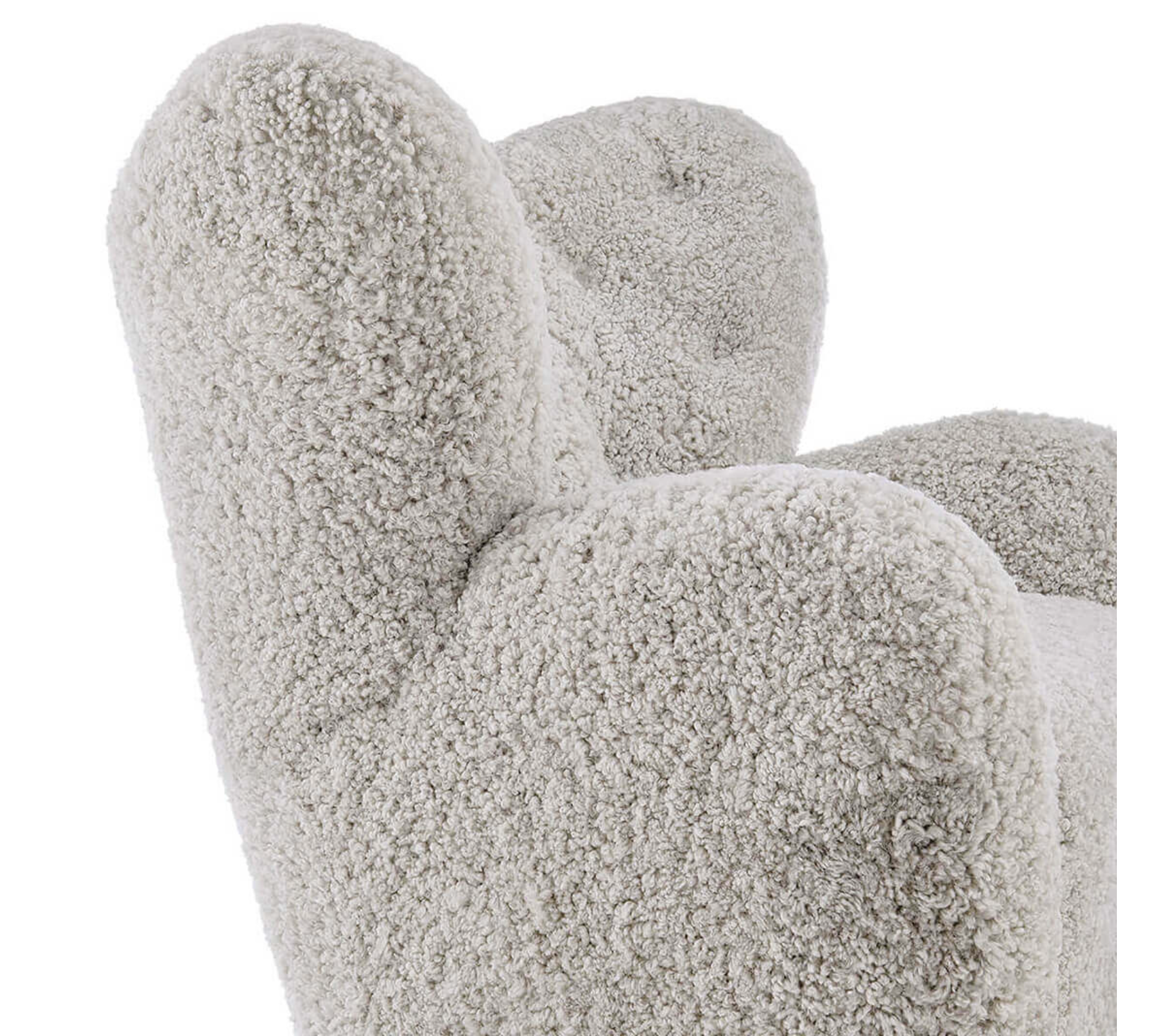 Flemming Lassen The Tired Man Lounge Chair & Footstool in Genuine Sheepskin