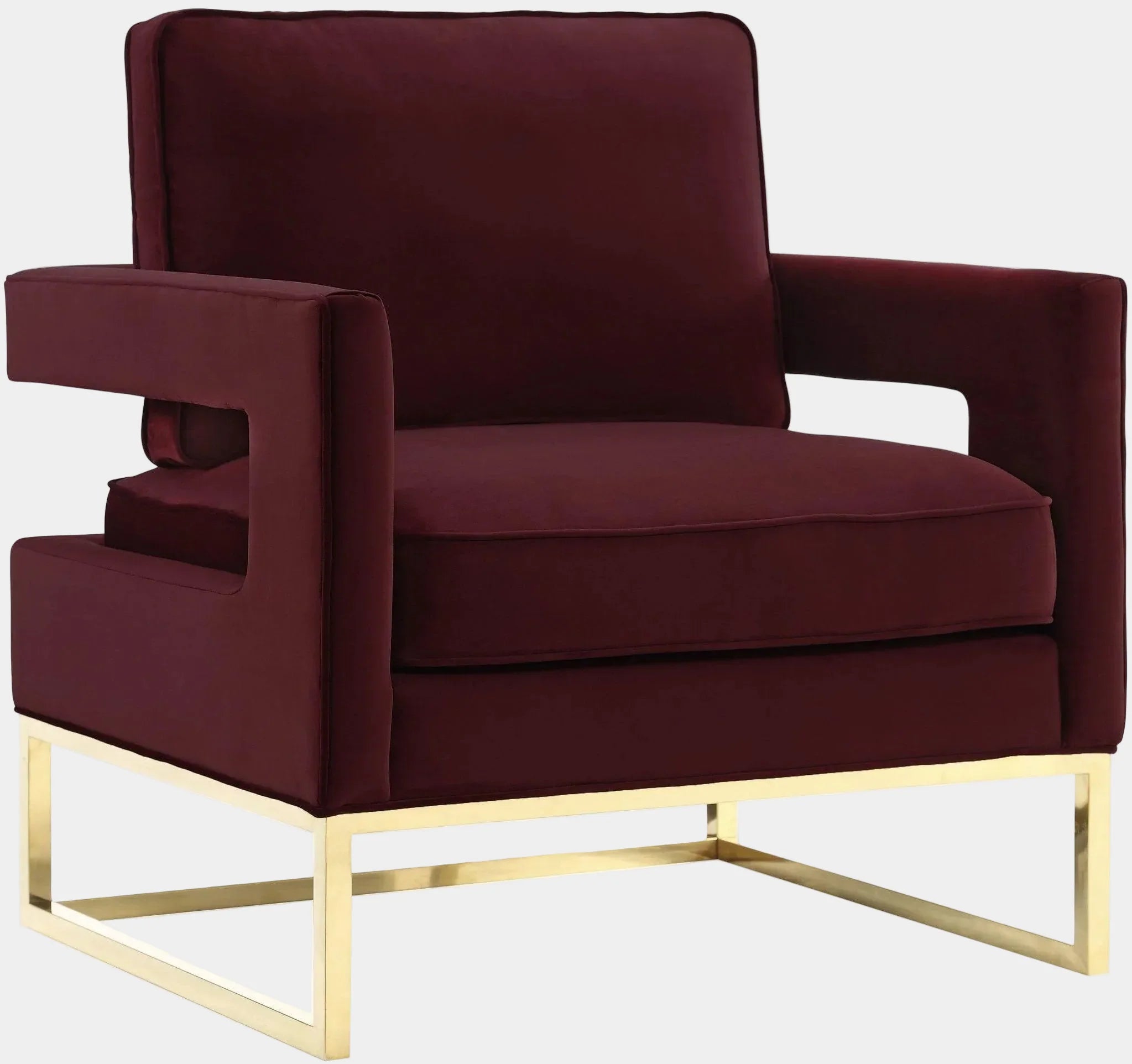 Avery Performance Velvet Accent Chair