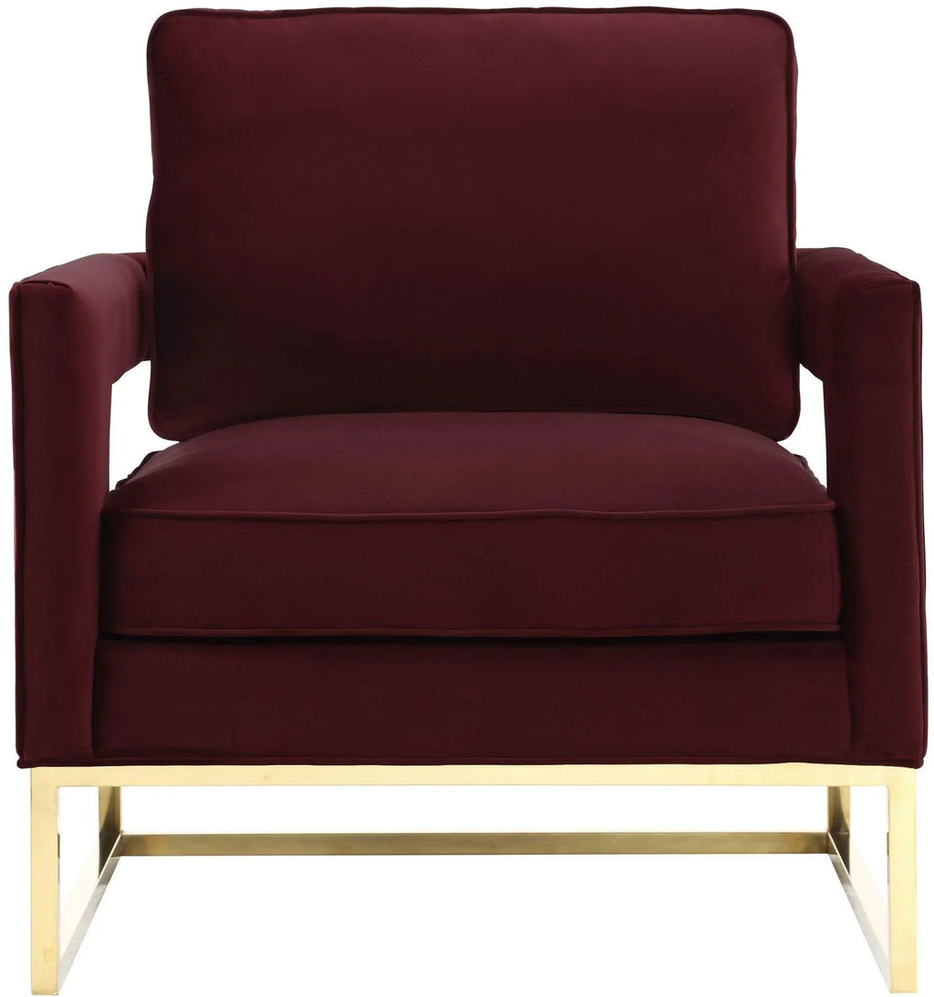 Avery Performance Velvet Accent Chair