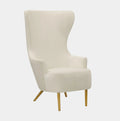 Julia Performance Velvet Wingback Accent Chair