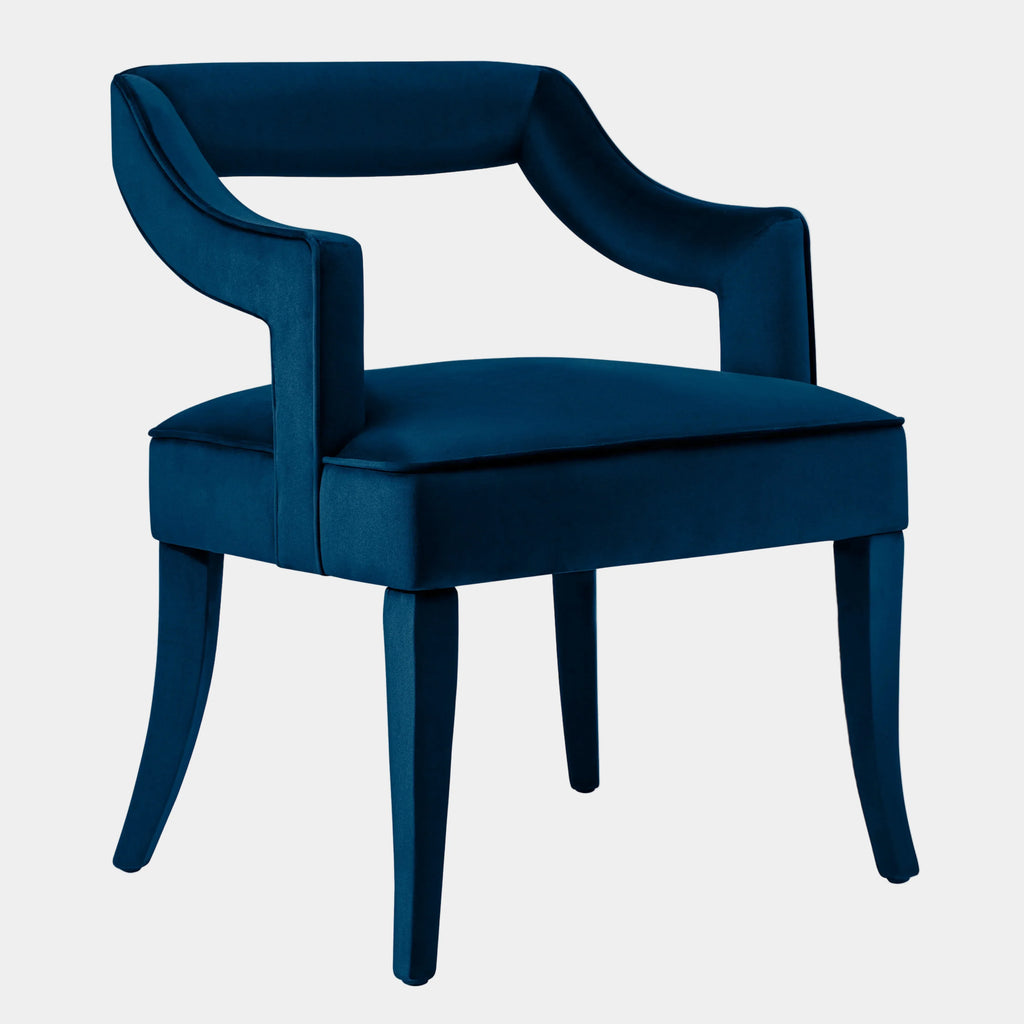 Tiffany Performance Velvet Dining Chair