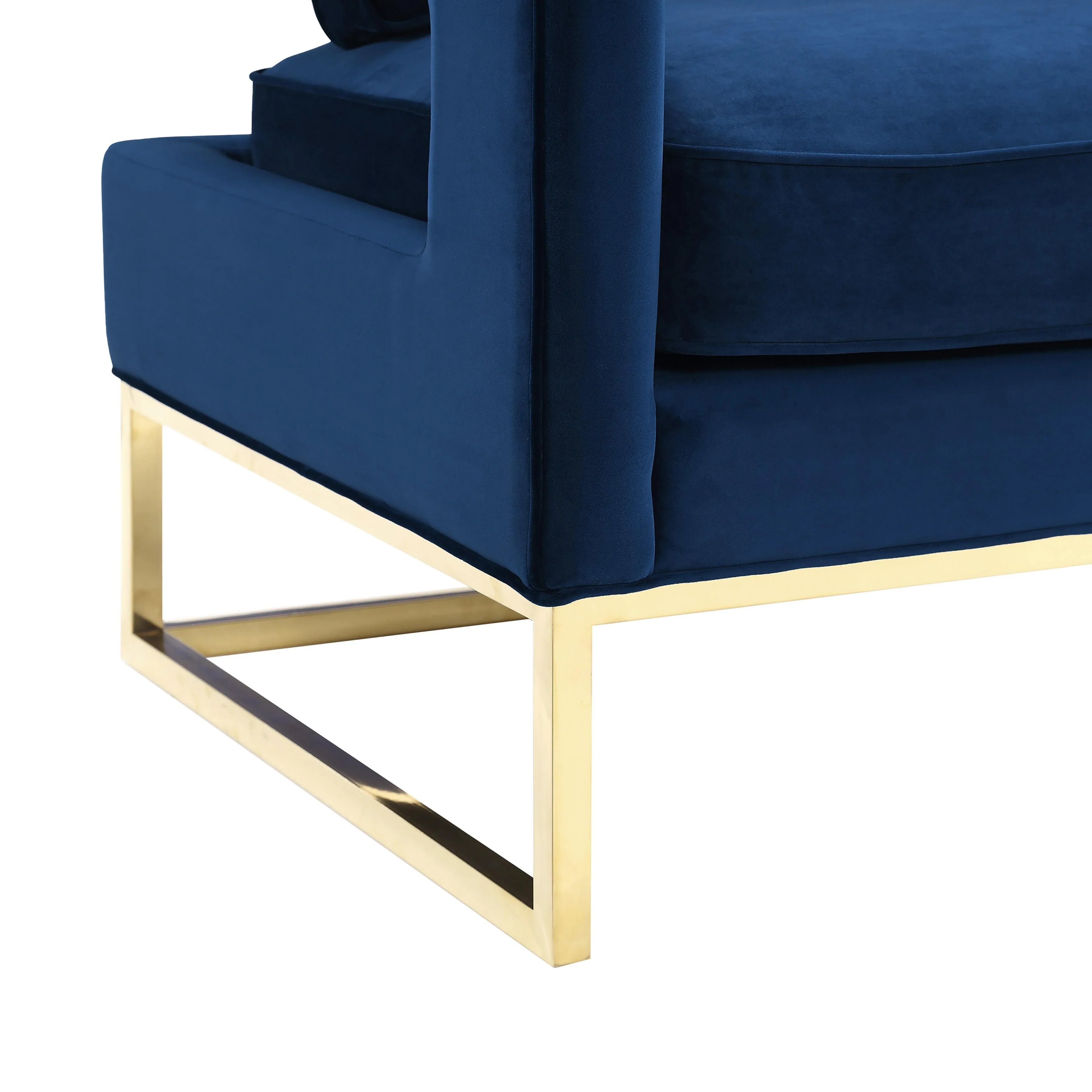 Avery Performance Velvet Accent Chair