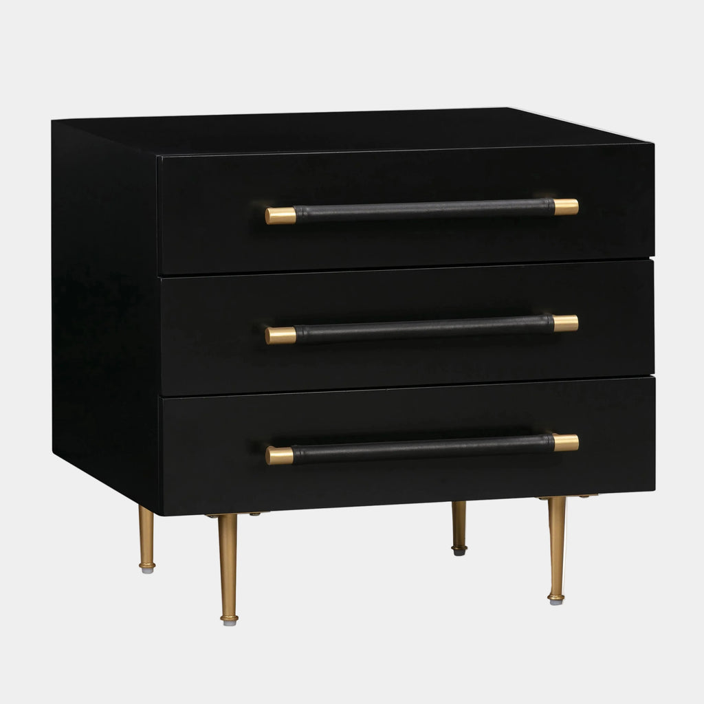Trident 28" 3-Drawer Nightstand