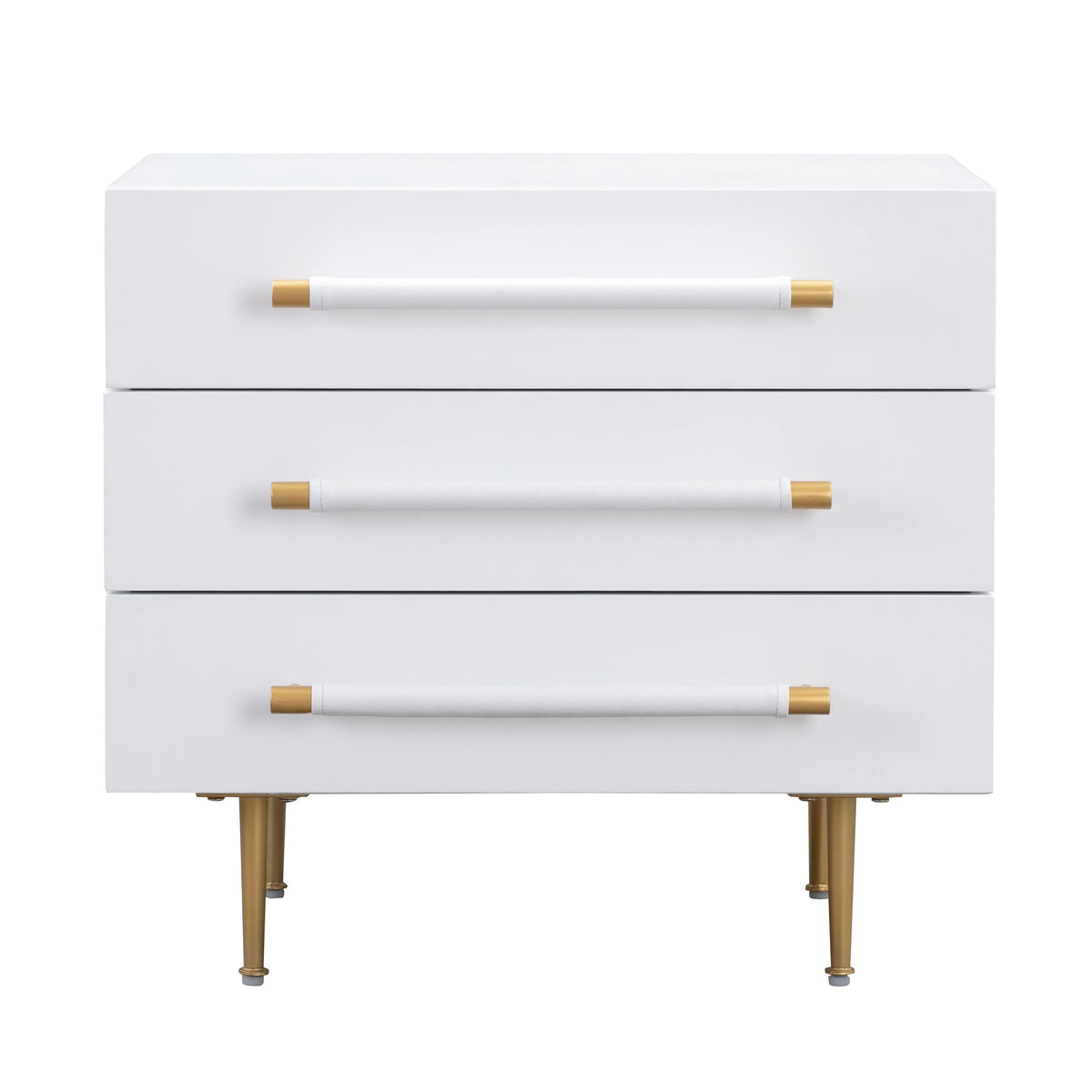 Trident 28" 3-Drawer Nightstand