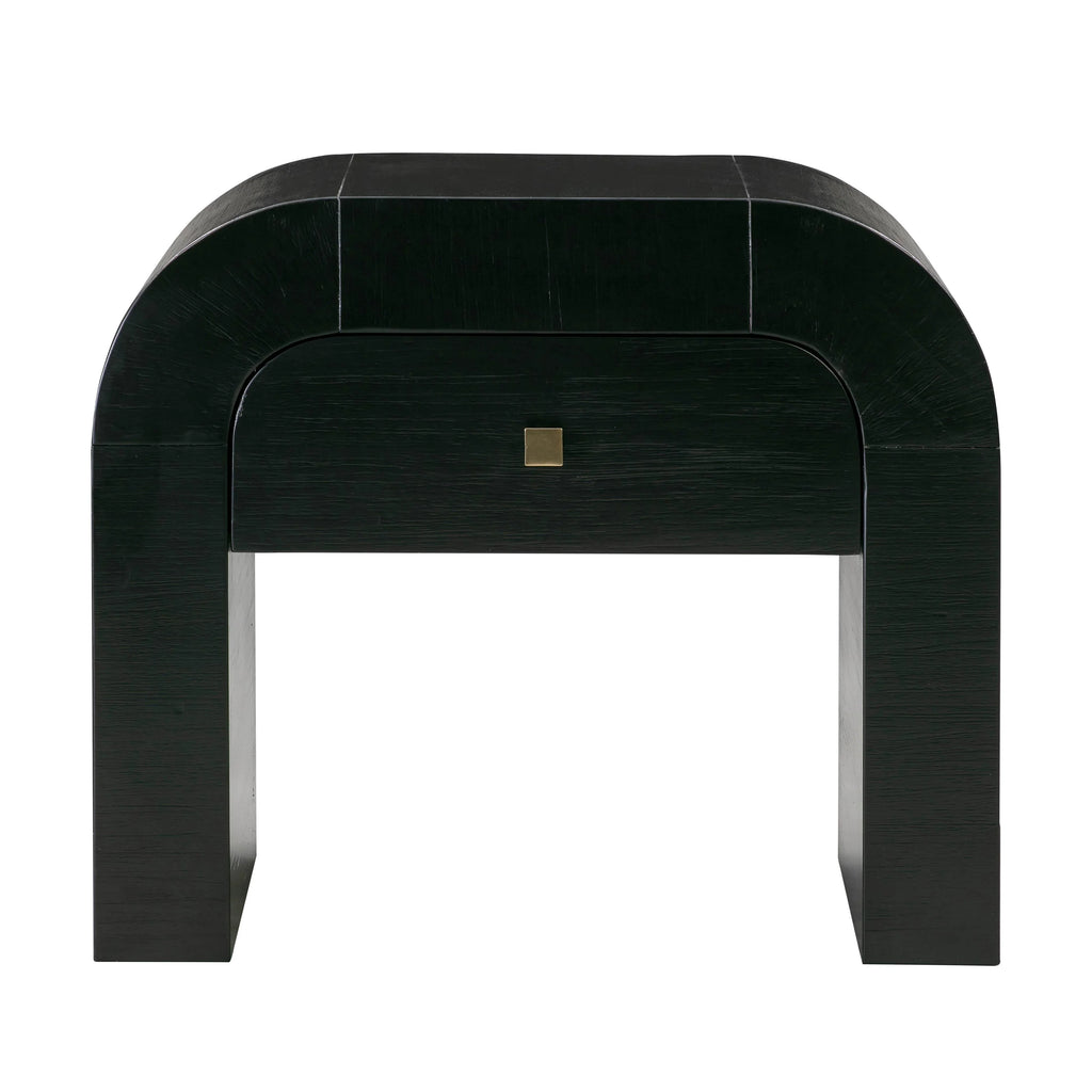 Hump 26" Arched Nightstand With Drawer