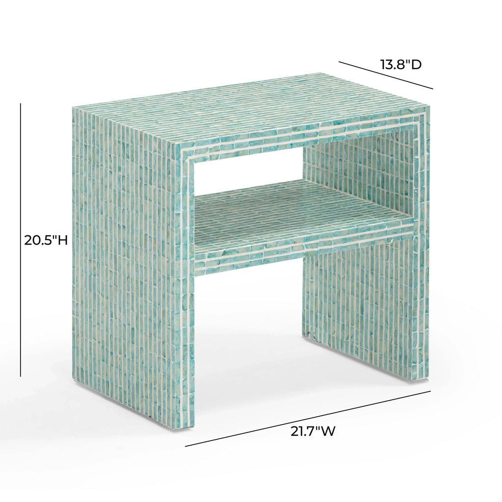 Derry 22" Capiz Shell Nightstand