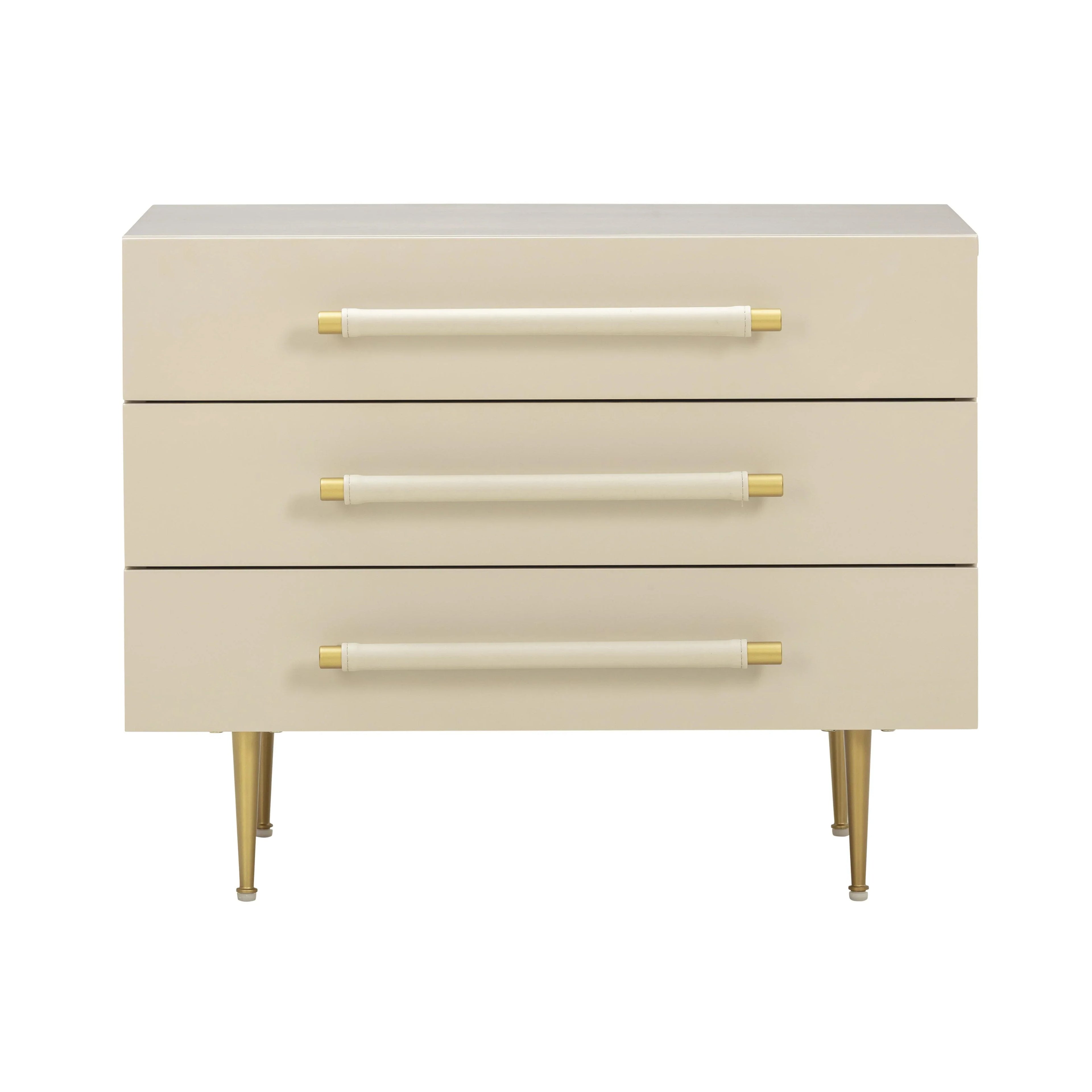 Trident 28" 3-Drawer Nightstand