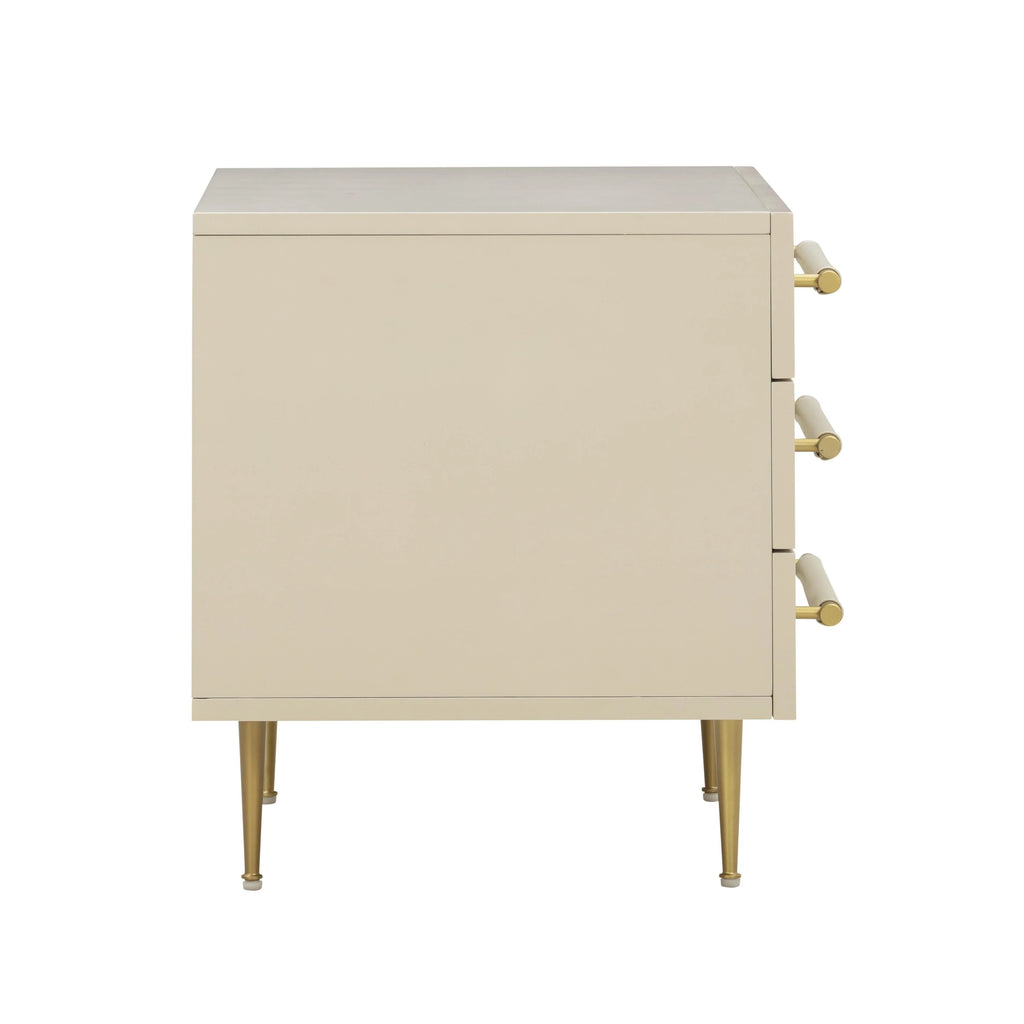 Trident 28" 3-Drawer Nightstand