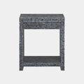Cassis 20" Mother of Pearl 1-Drawer Nightstand