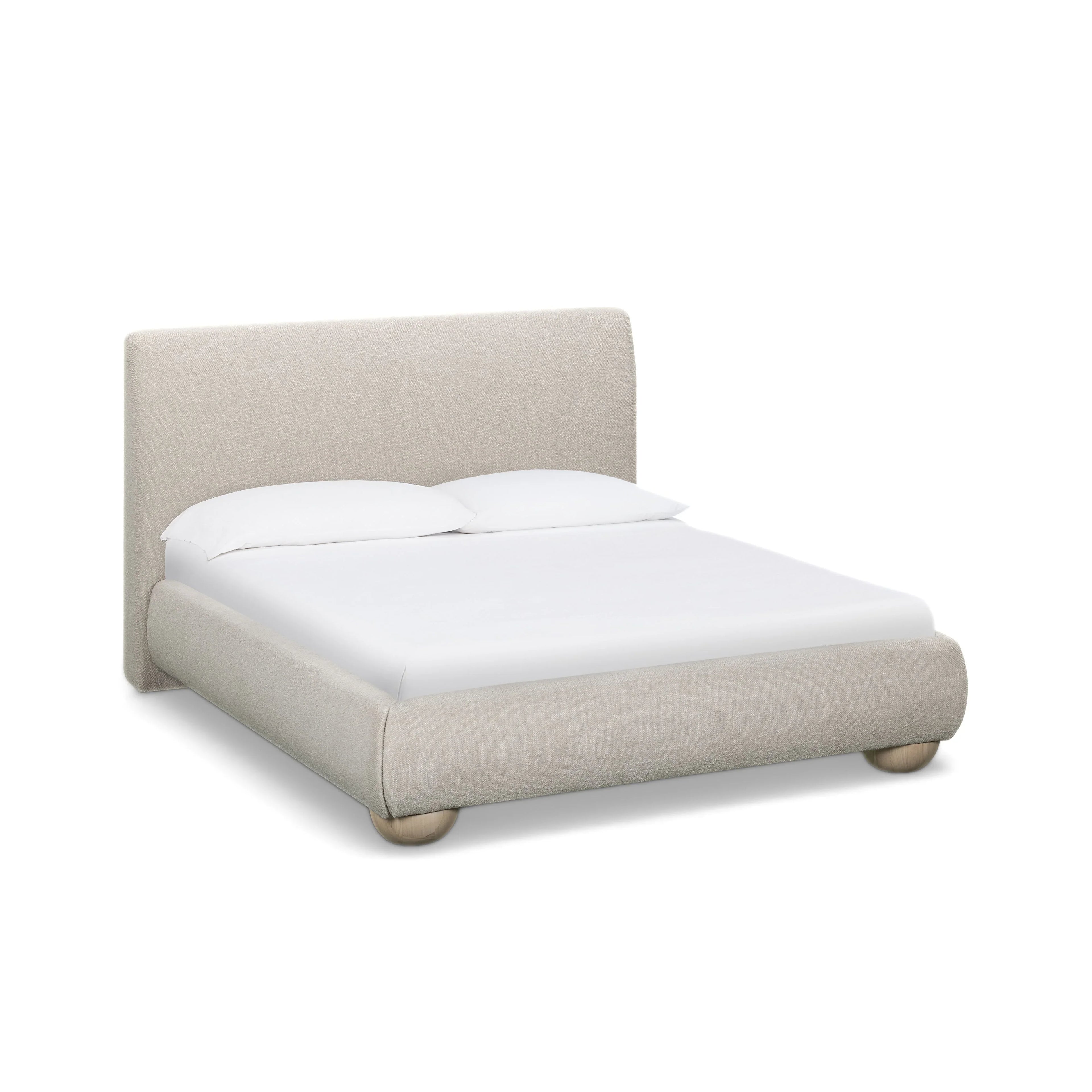 Rayne Textured Fabric Bed