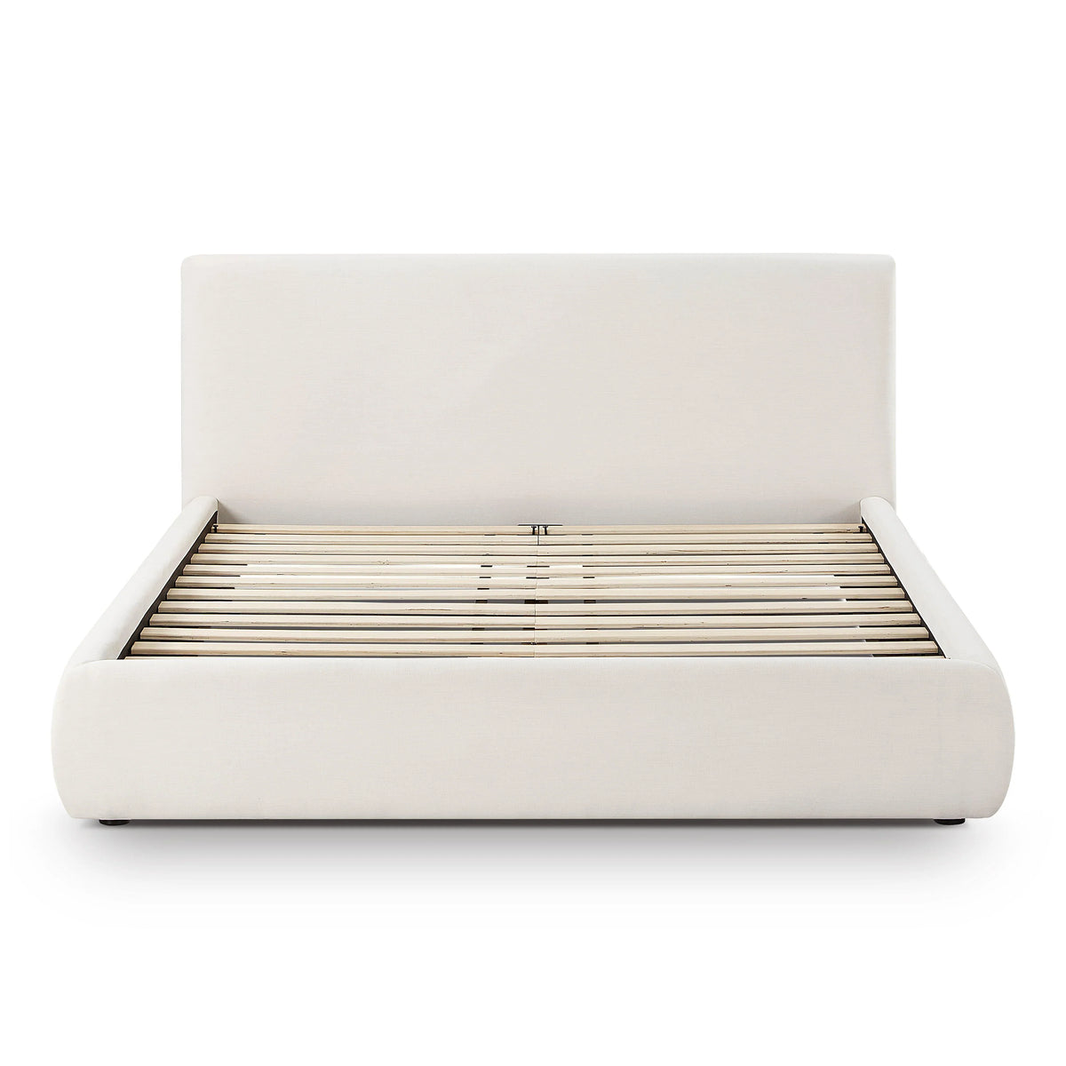 Isla Cream Upcycled Performance Linen Bed