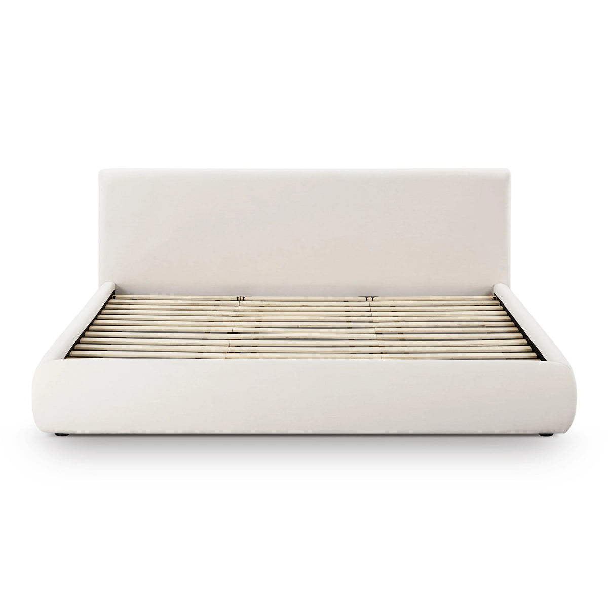 Isla Cream Upcycled Performance Linen Bed