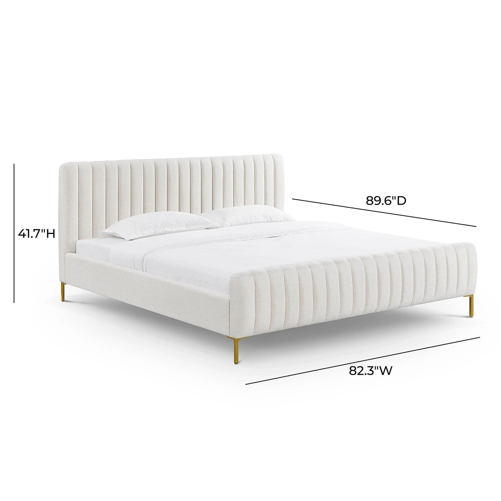Angela Upcycled Performance Linen Bed