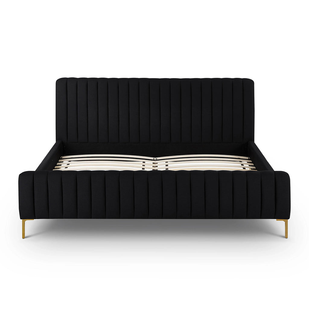Angela Upcycled Performance Linen Bed