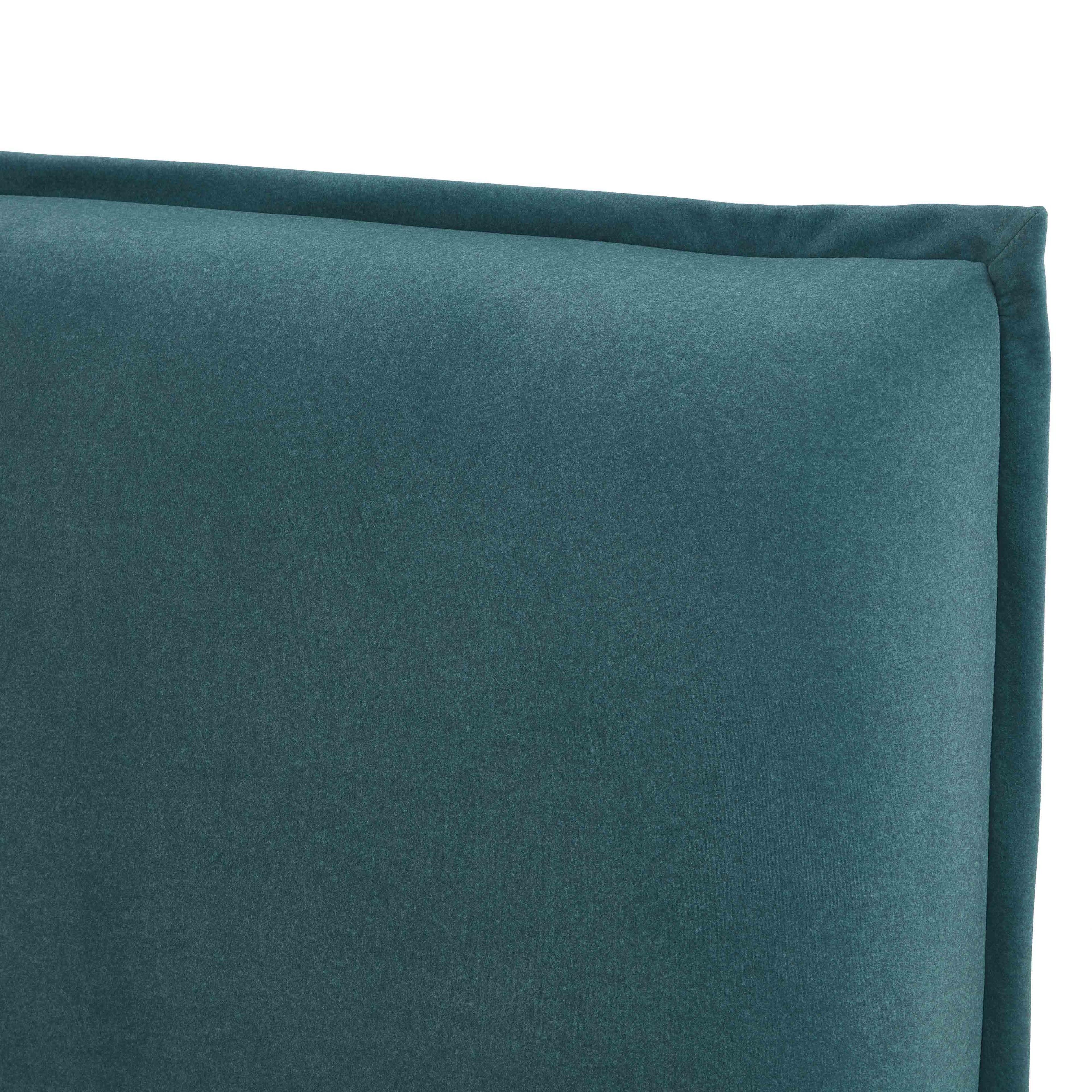 Mel Performance Faux Mohair Velvet Bed