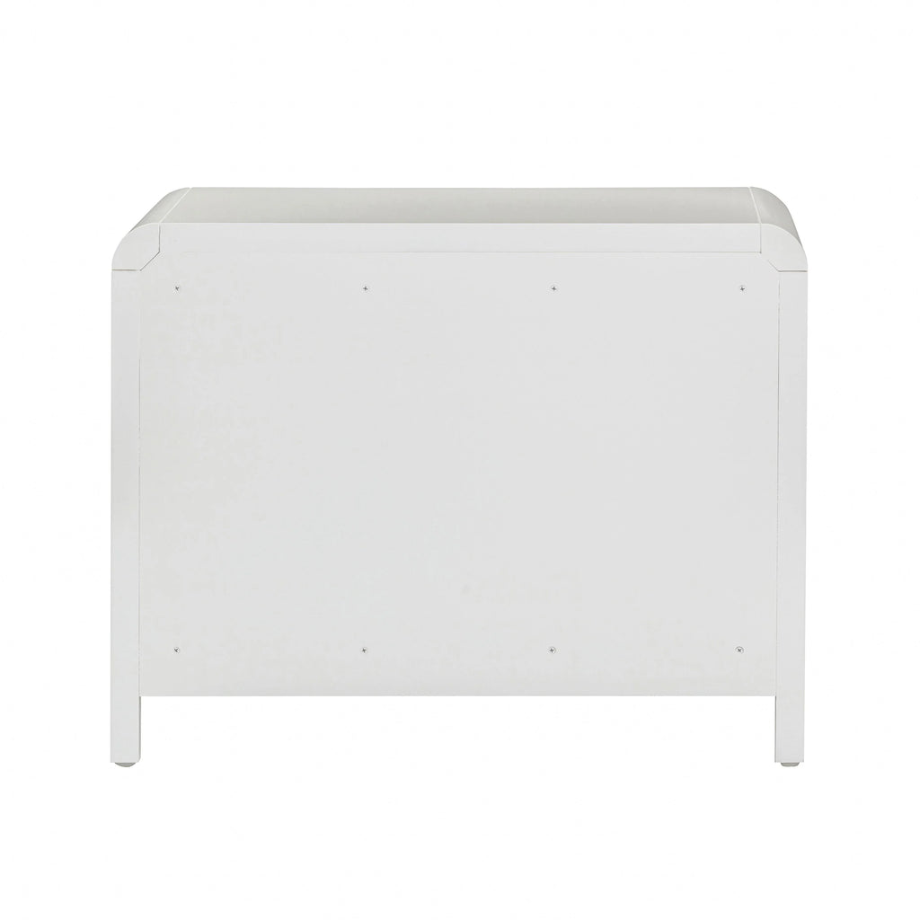 Patty 28" Rattan 2 Drawer Nightstand