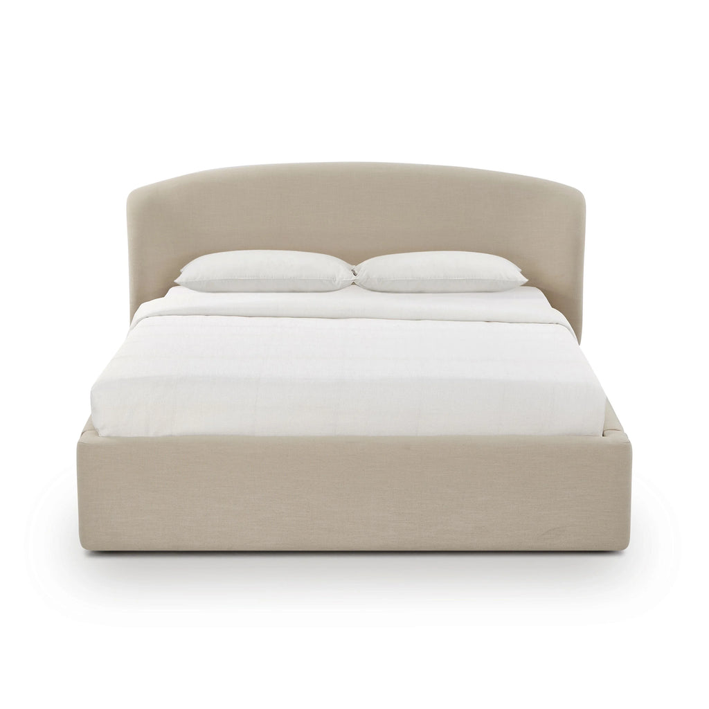 Corey Upcycled Performance Linen Storage Bed