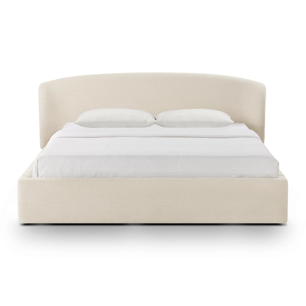 Corey Upcycled Performance Linen Storage Bed