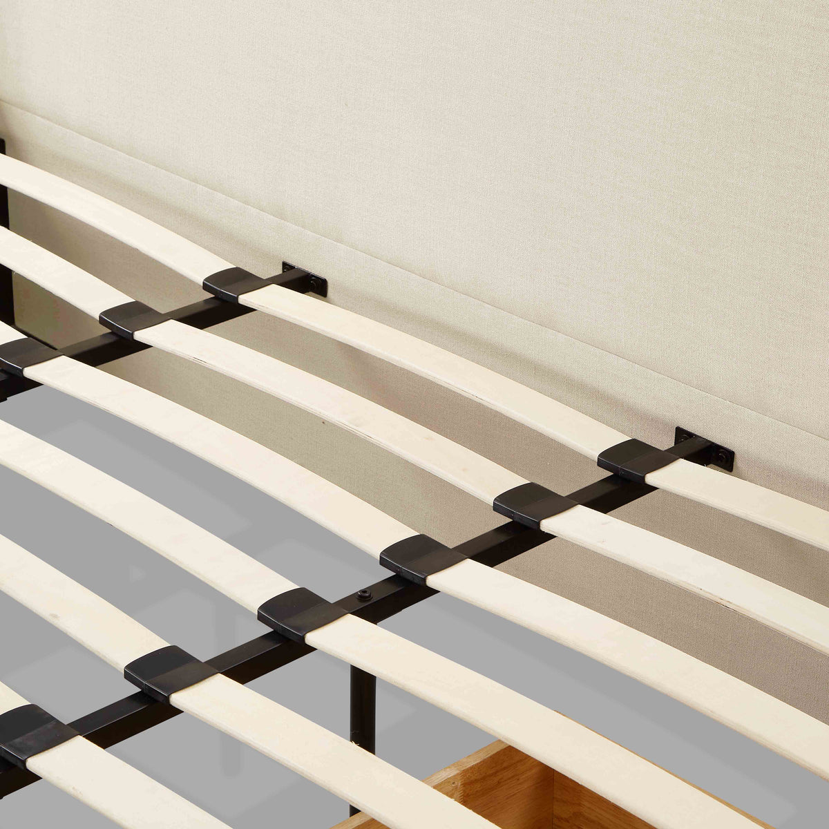 Corey Upcycled Performance Linen Storage Bed