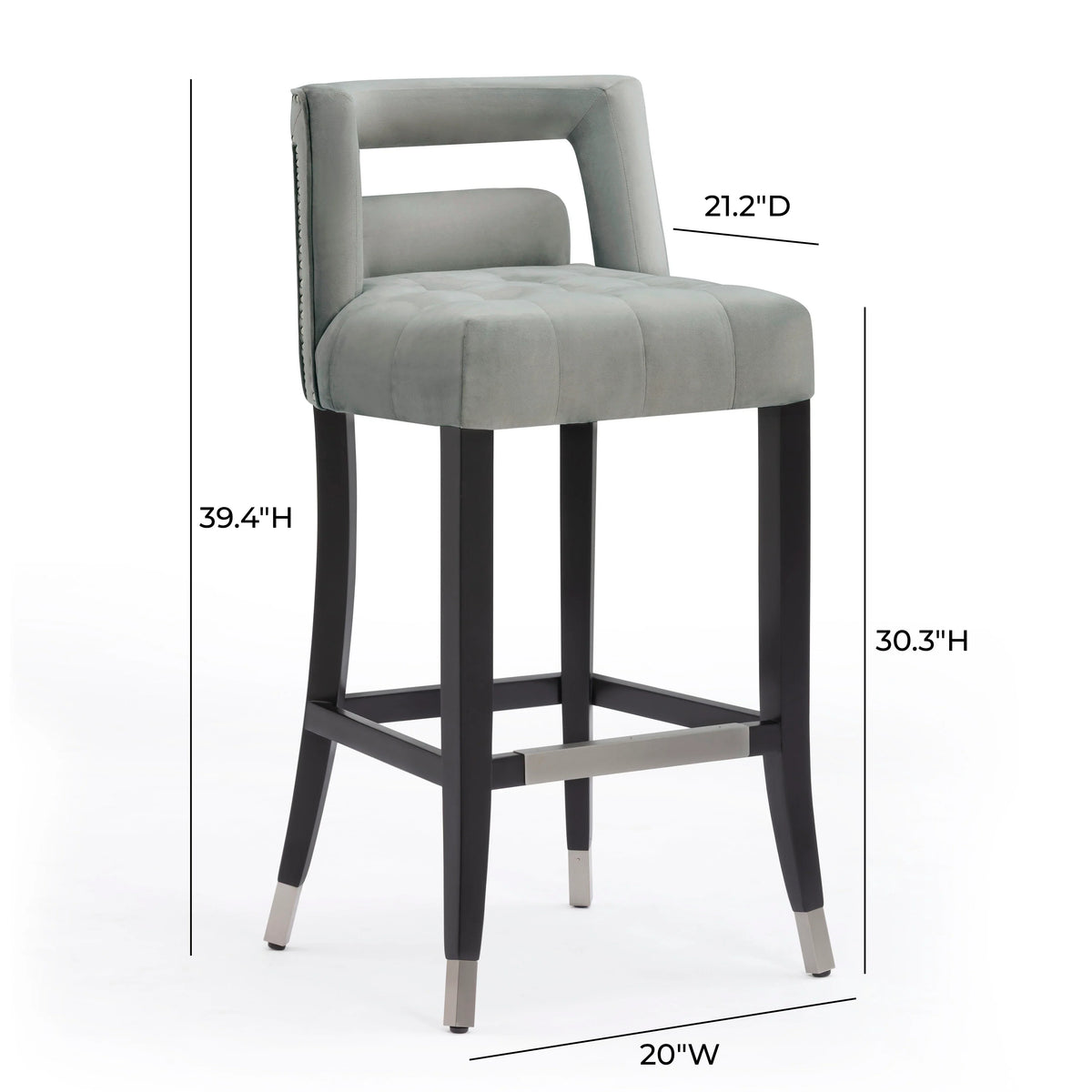 Hart Performance Velvet Stool