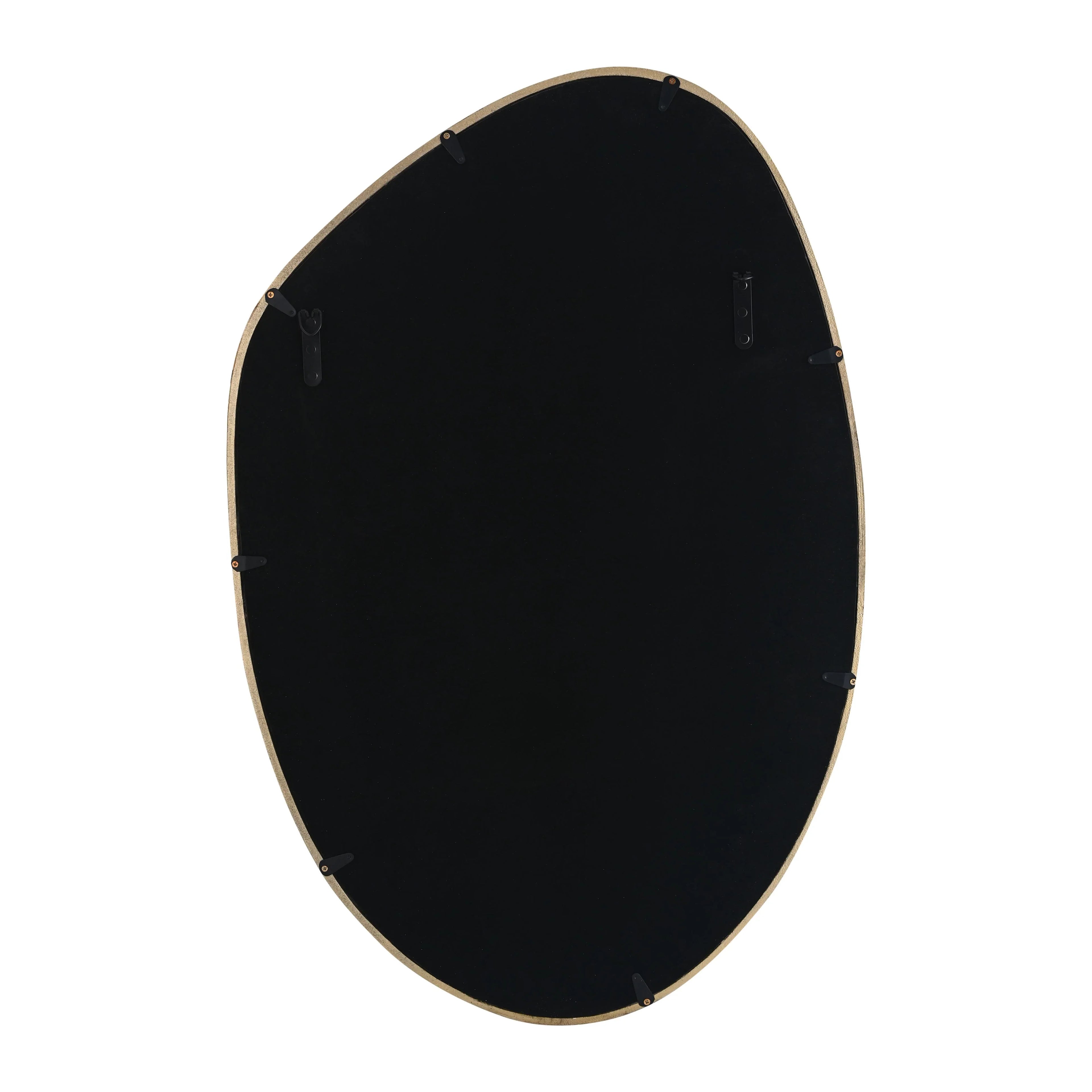 Mika 23"X35.4" Gold Wall Mirror
