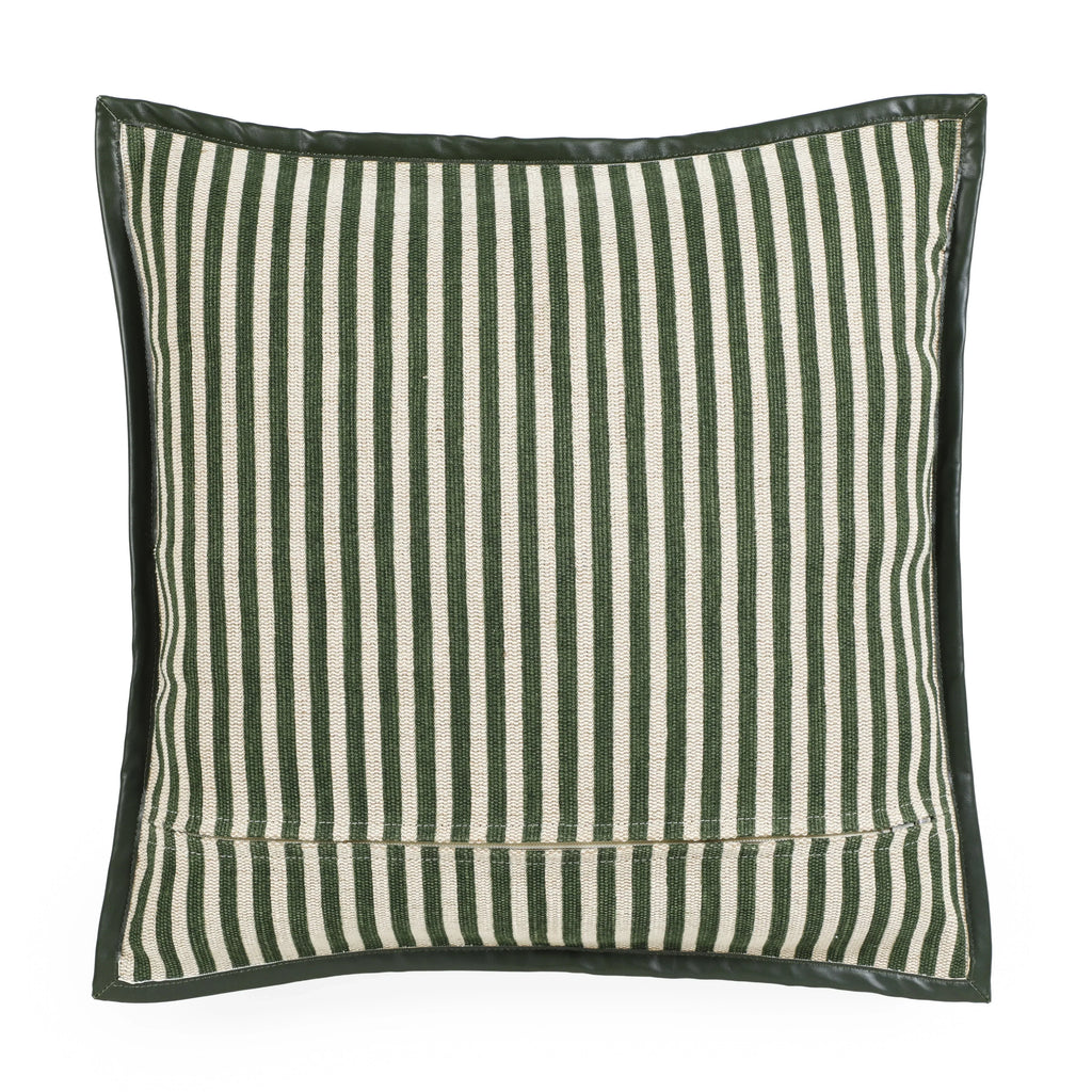 Kora 20" Cotton Jute Contract-Grade Throw Pillow