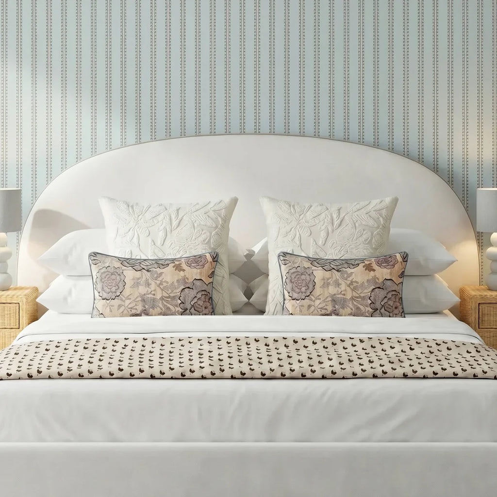 Taman 24"X16" Cotton Accent Pillow in Spring Florals