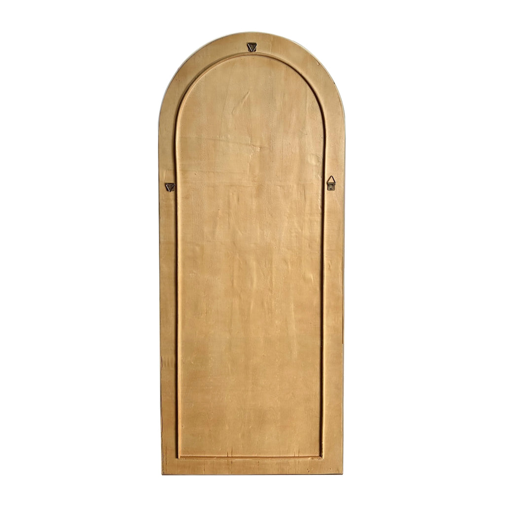 Tanya 70" Rattan Floor Mirror