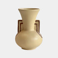 Ceramic Line Art Trumpeter Vase
