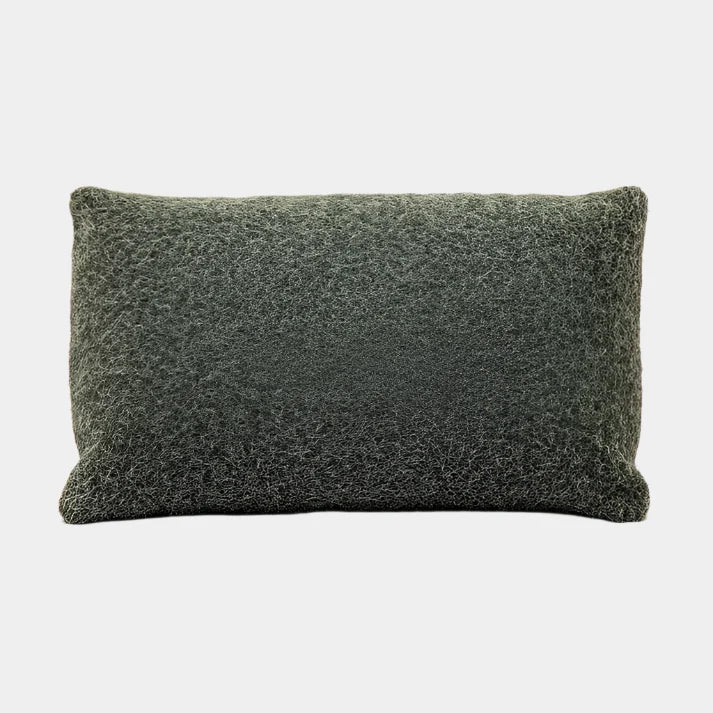 Malolo Long Mohair 20”x12" Rectangular Vegan-Down Pillow
