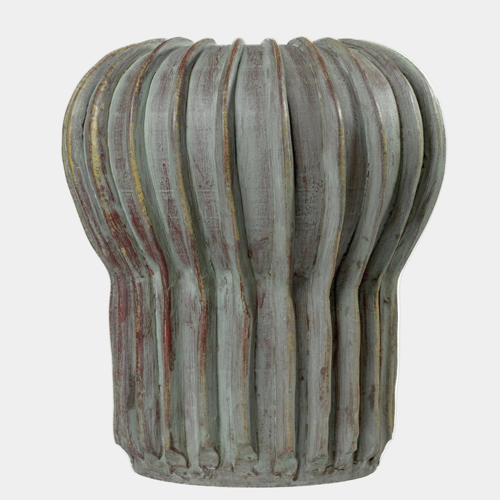 Visha Grey Green Terracotta Decorative Vase