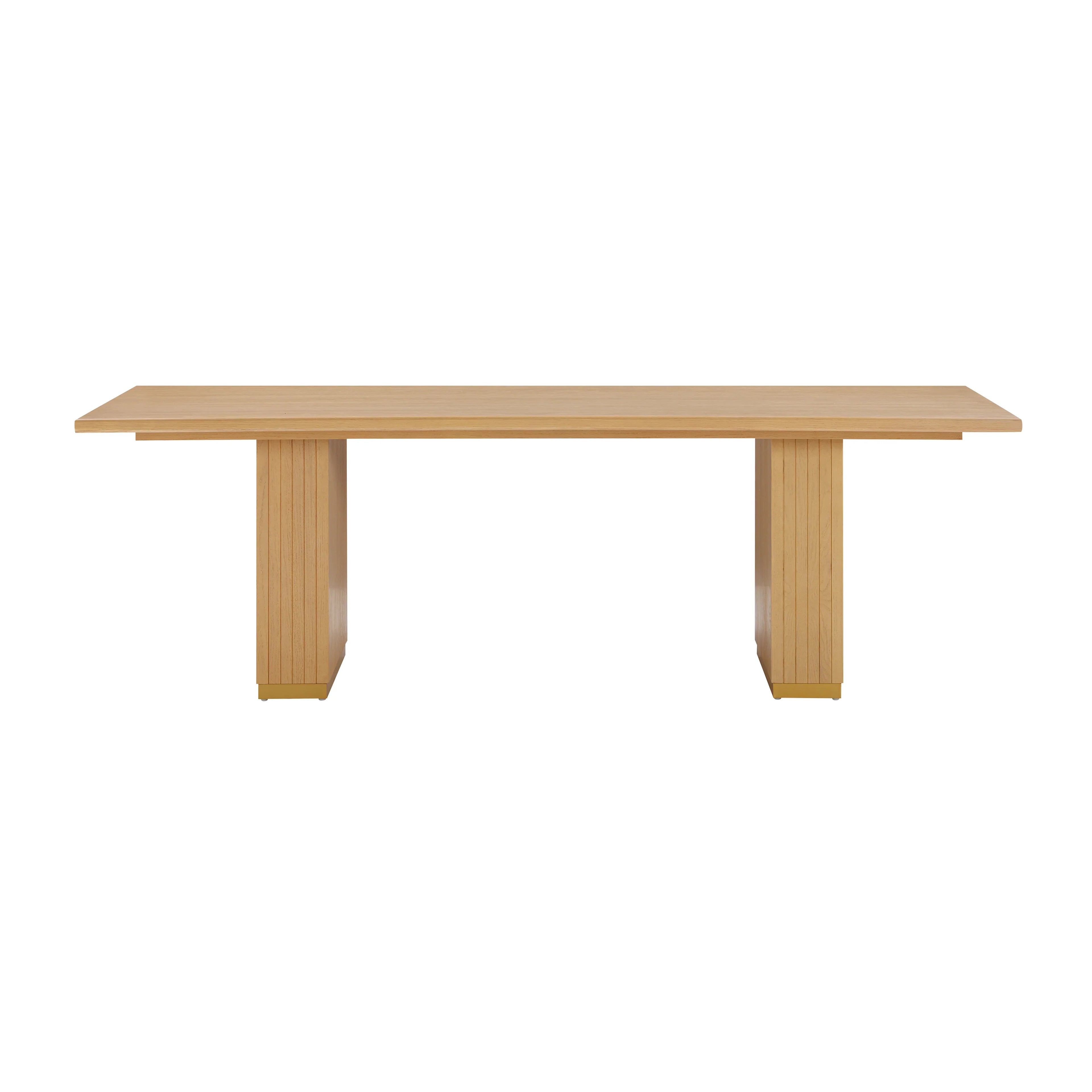 Chelsea 96" Oak Wood Rectangular Dining Table