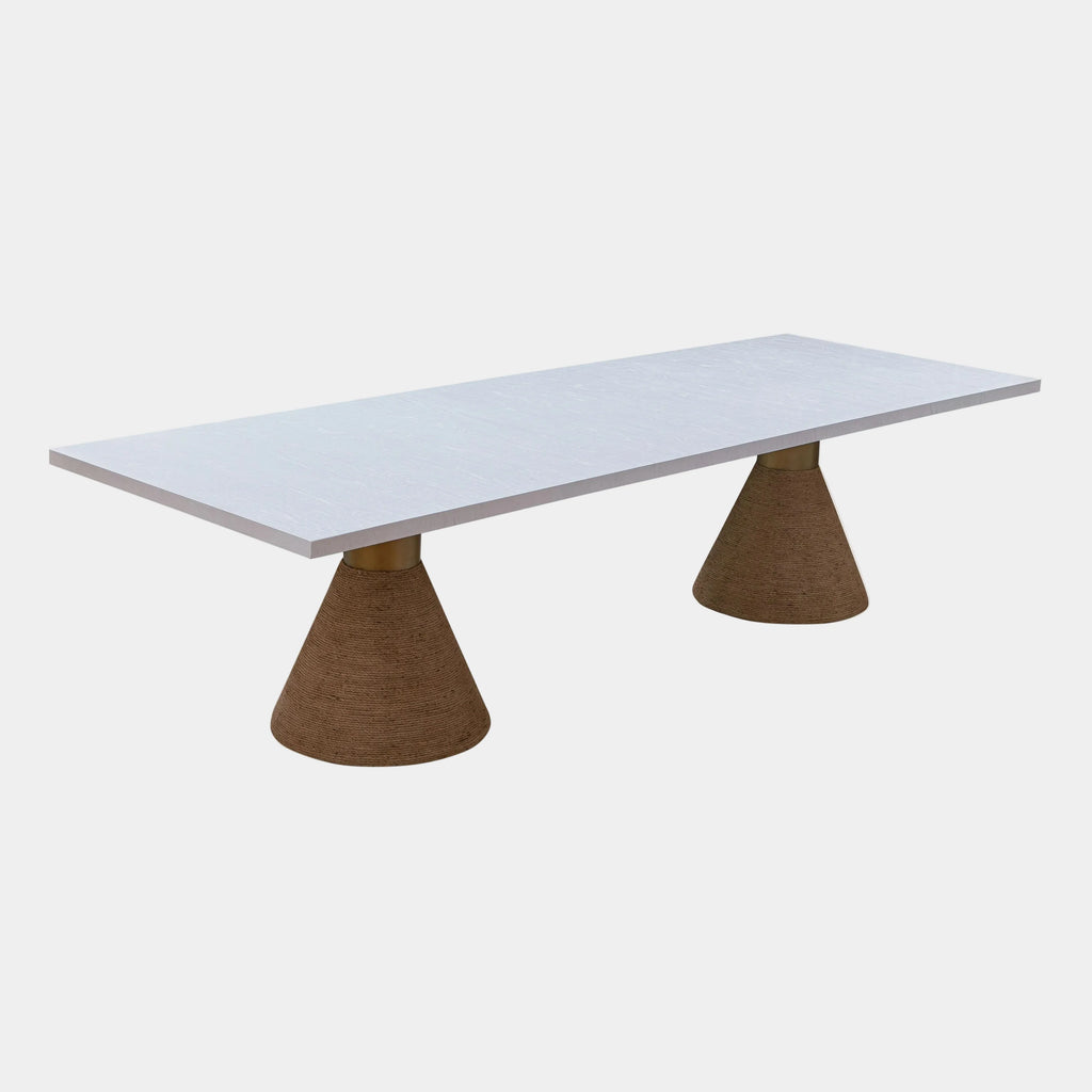 Rishi 120" Rope Rectangular Dining Table