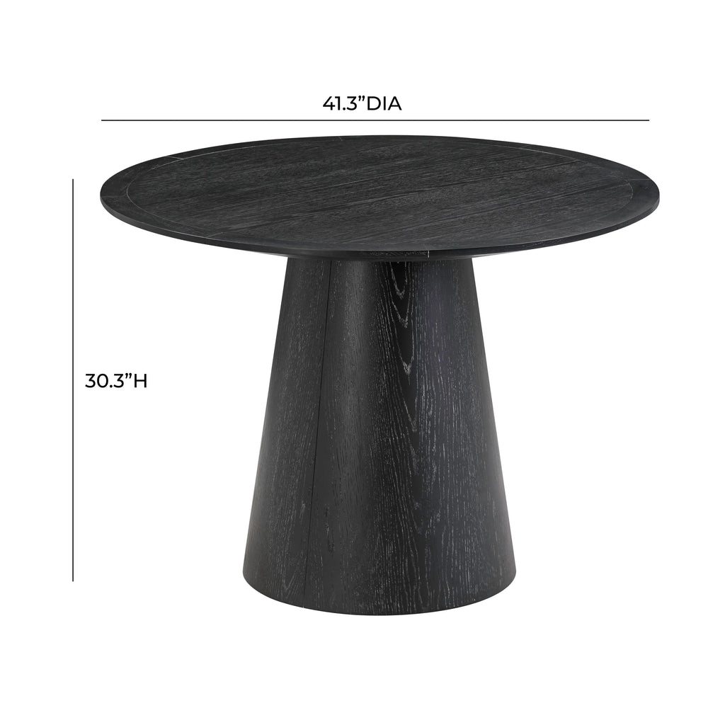 Sahara Round Oak Dining Table (41"-60")