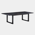 Shiloh 102" Black Ash Rectangular Dining Table