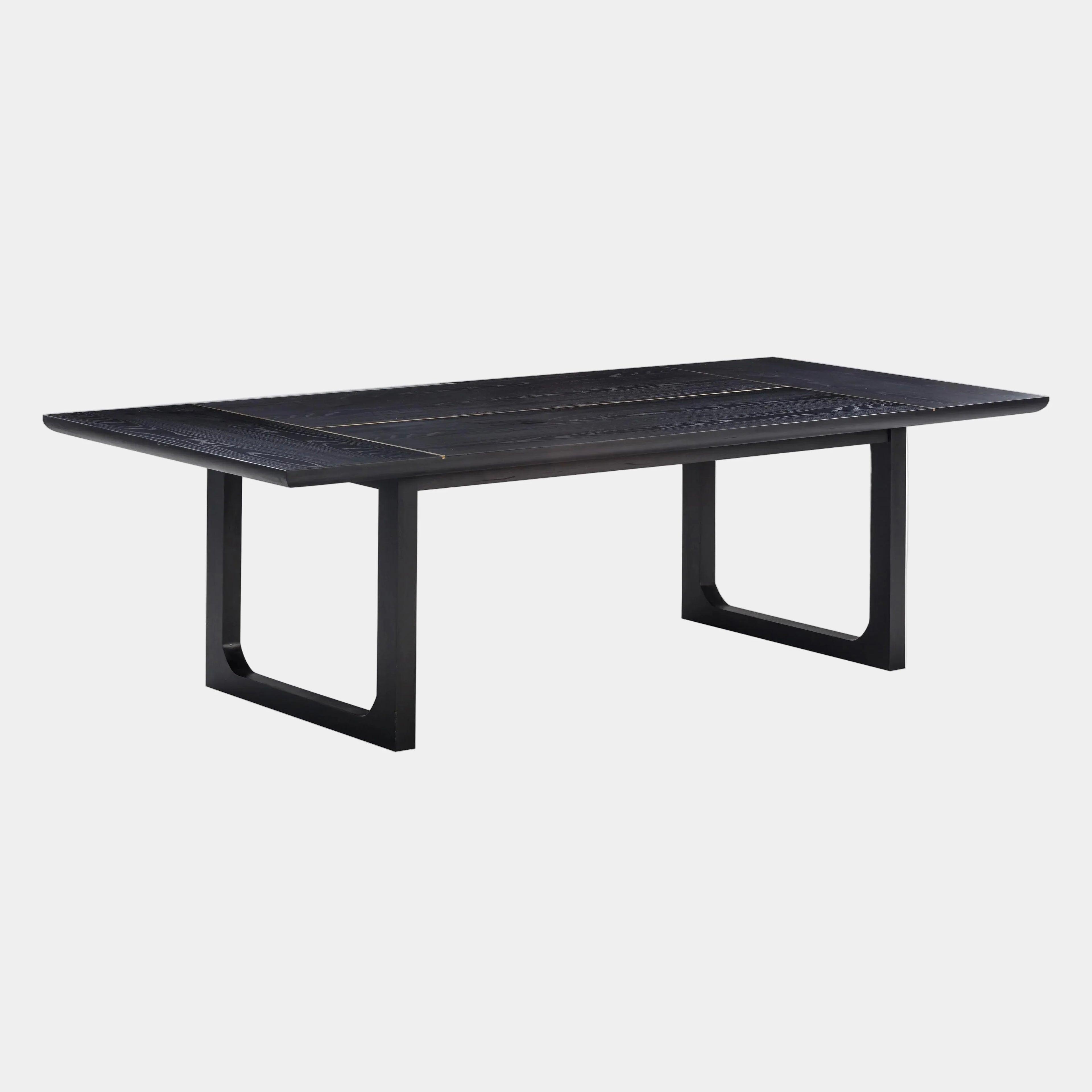 Shiloh 102" Black Ash Rectangular Dining Table