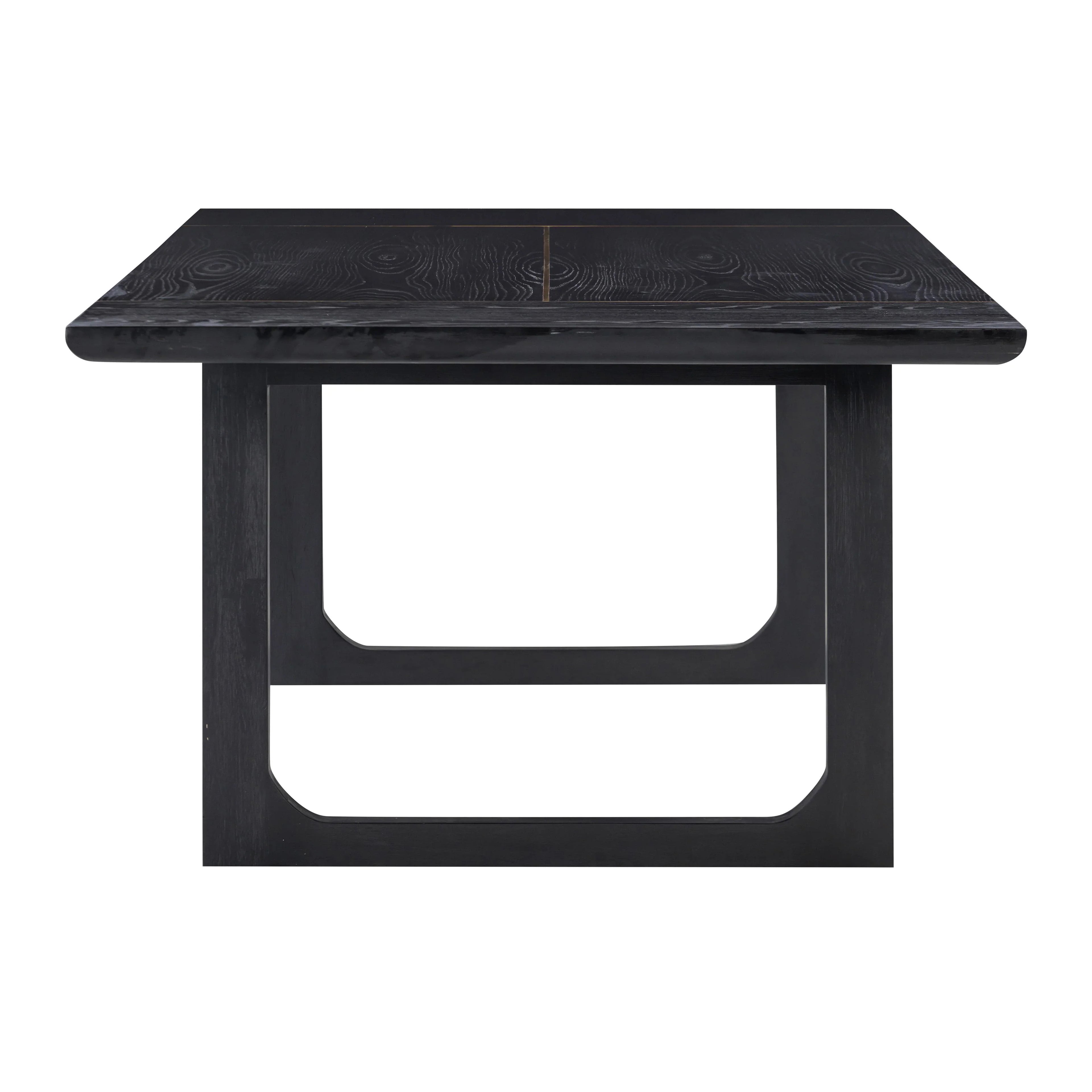 Shiloh 102" Black Ash Rectangular Dining Table