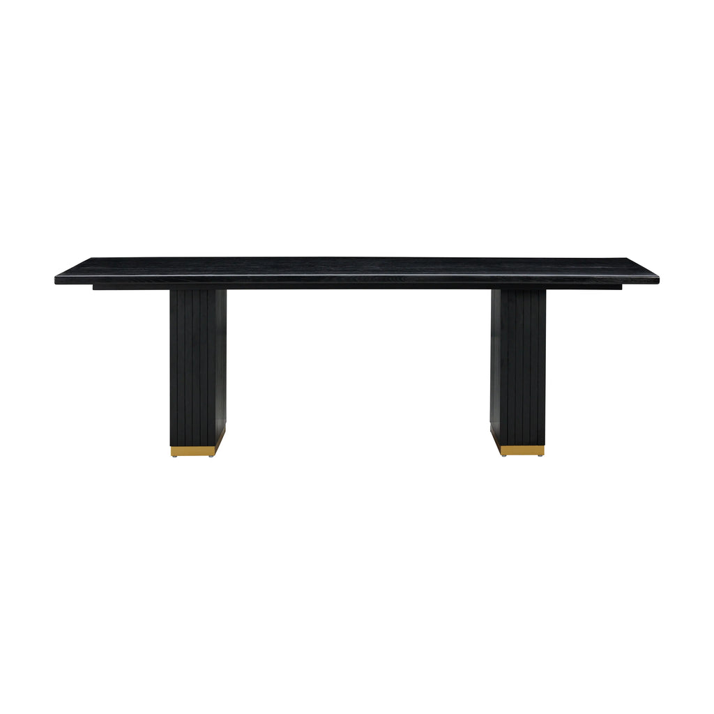 Chelsea 96" Oak Wood Rectangular Dining Table